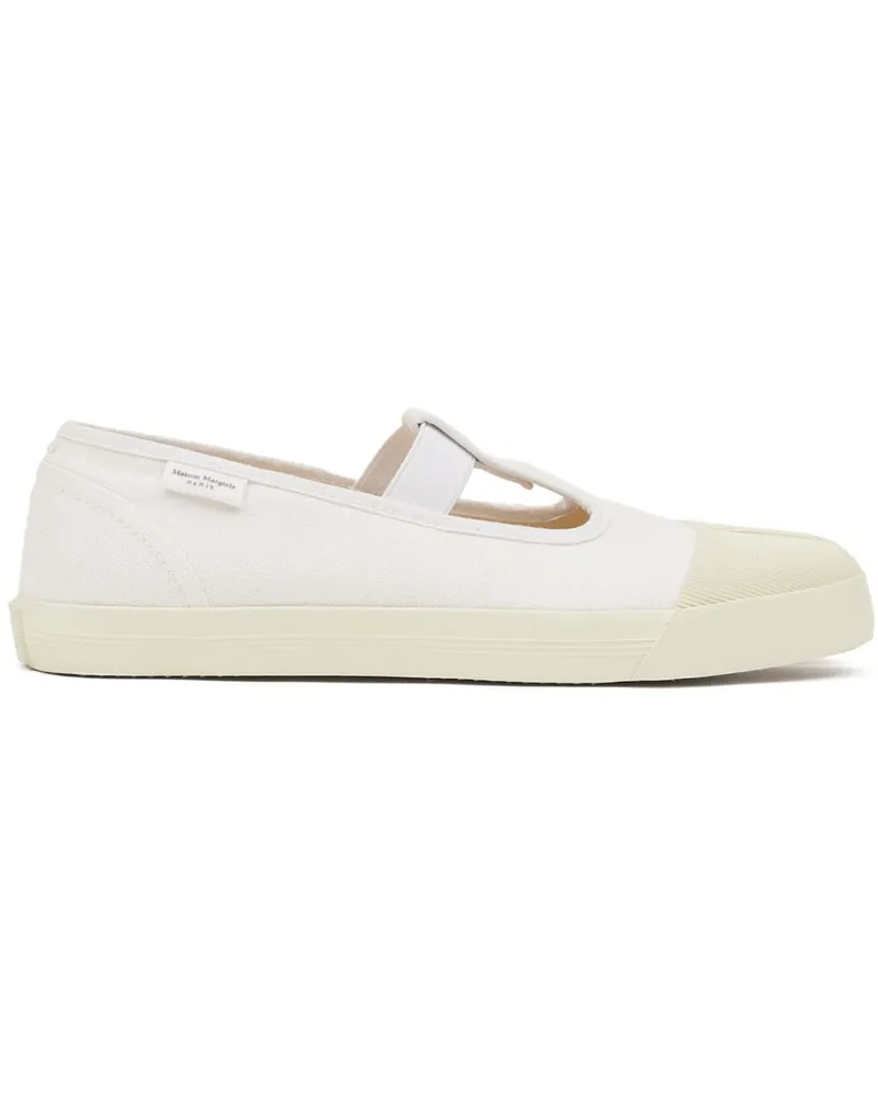 Maison Margiela On The Deck Tabi Ballerinas - Weiß Weiß