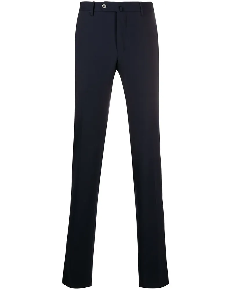 PT TORINO tapered tailored trousers - Blau Blau