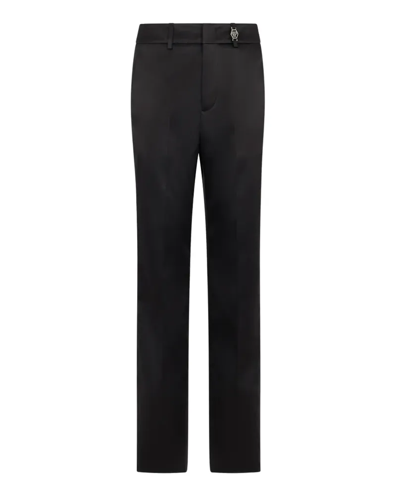 Philipp Plein Hose mit geradem Schnitt - Schwarz Schwarz