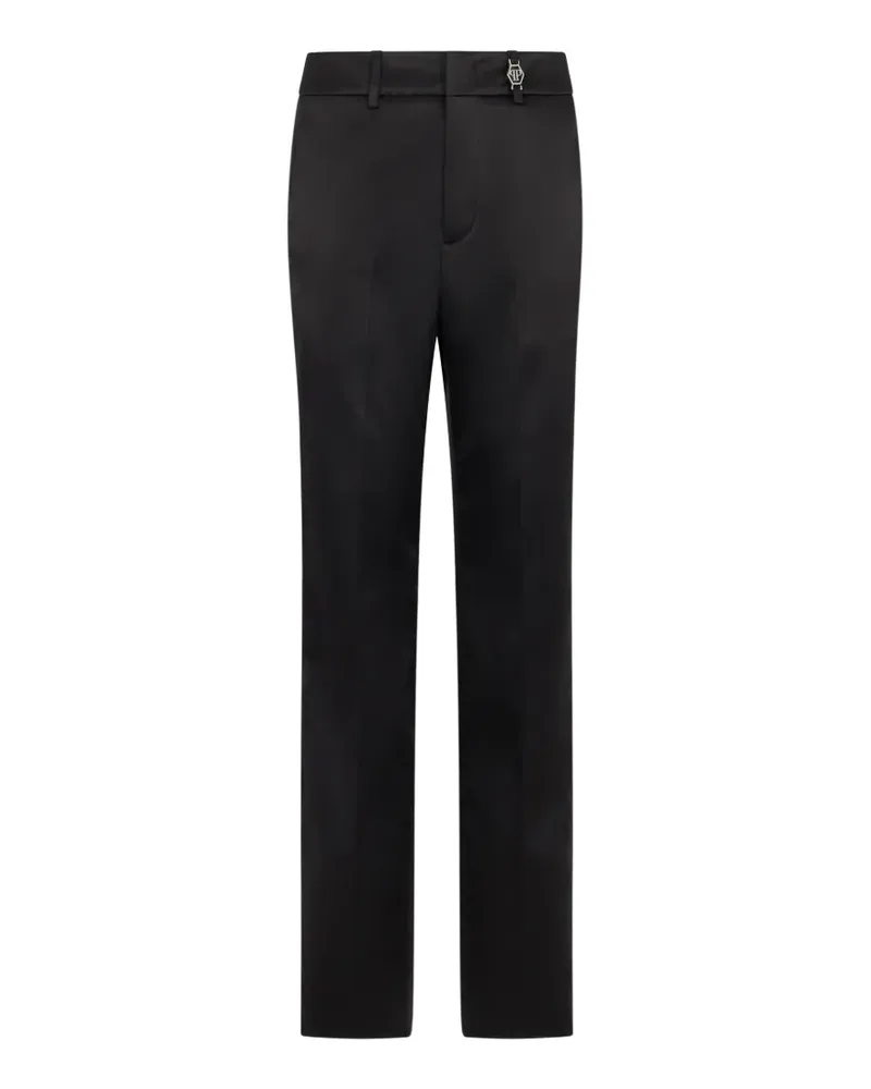 Philipp Plein Hose mit geradem Schnitt - Schwarz Schwarz
