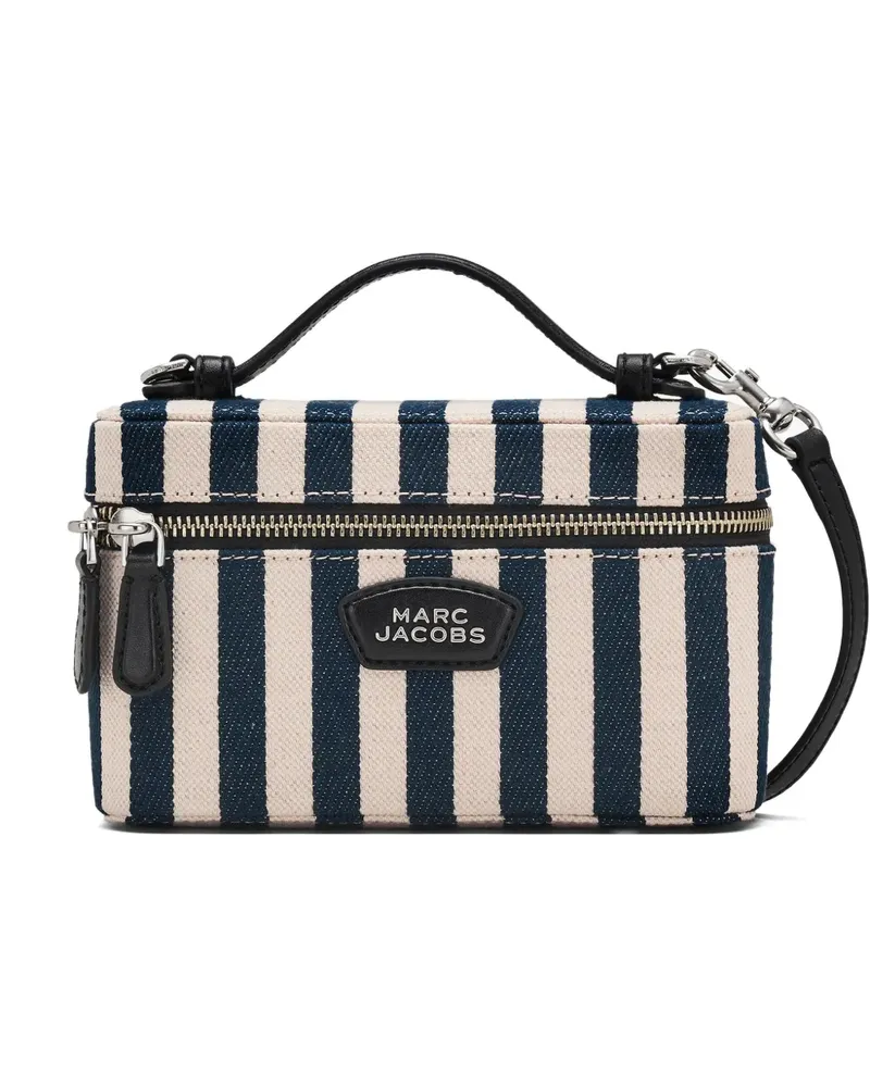 Marc Jacobs Gestreifte Kosmetiktasche - Blau Blau