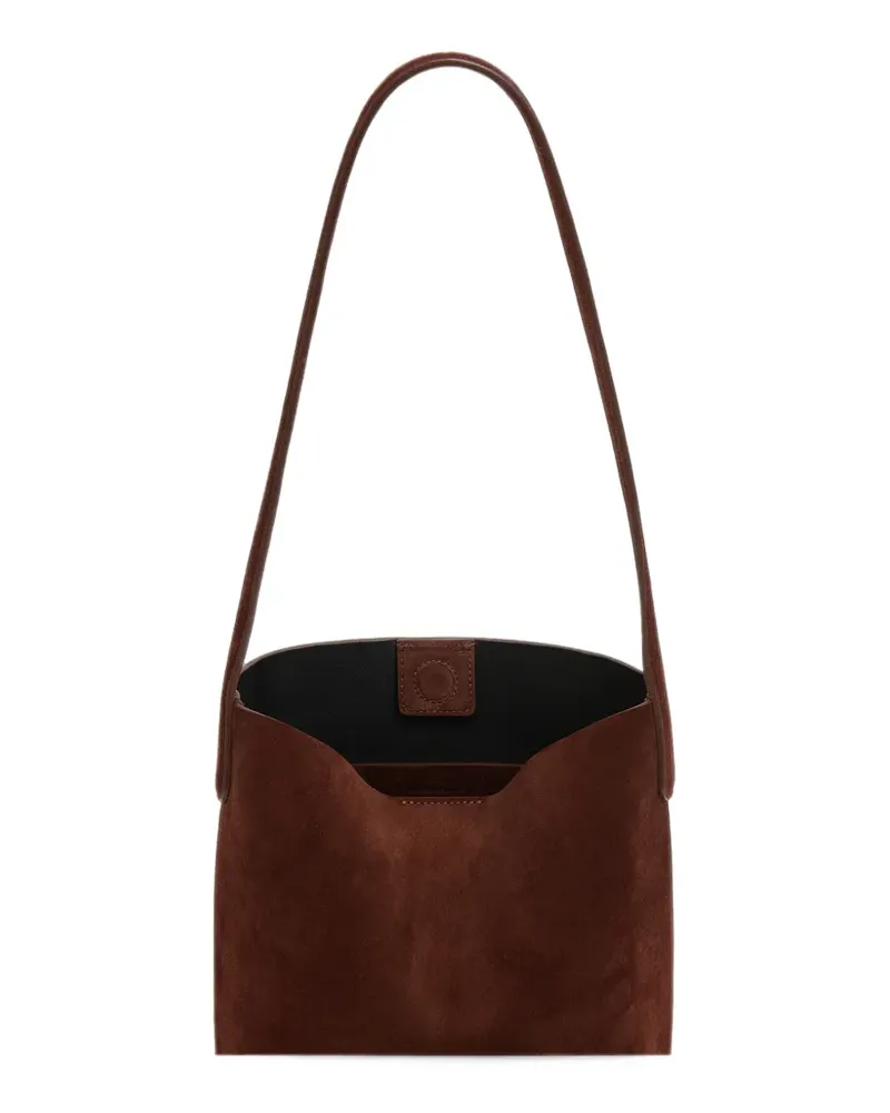 Mansur Gavriel Small Everyday Cabas suede tote bag - Braun Braun