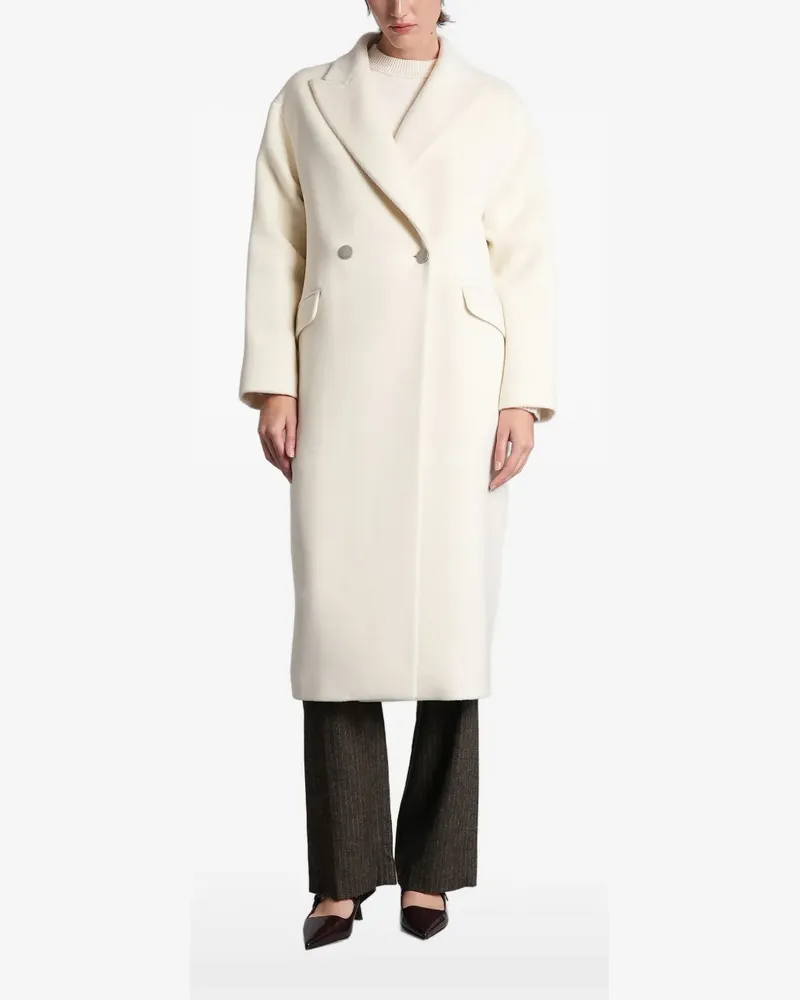 Tagliatore double-breasted coat - Nude Nude