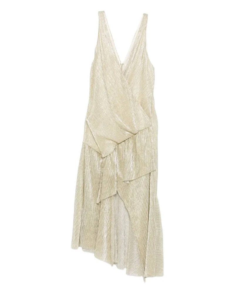 IRO Asymmetrisches Chelsy Kleid - Gold Gold