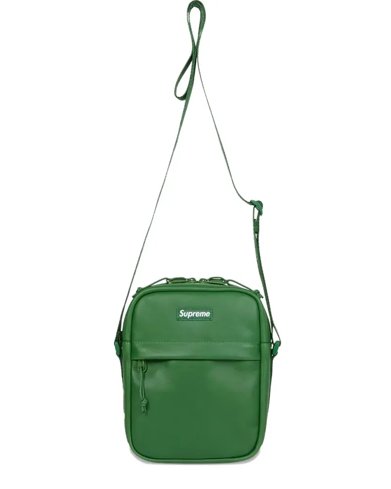 Supreme Being Kuriertasche aus Leder - Grün Grün