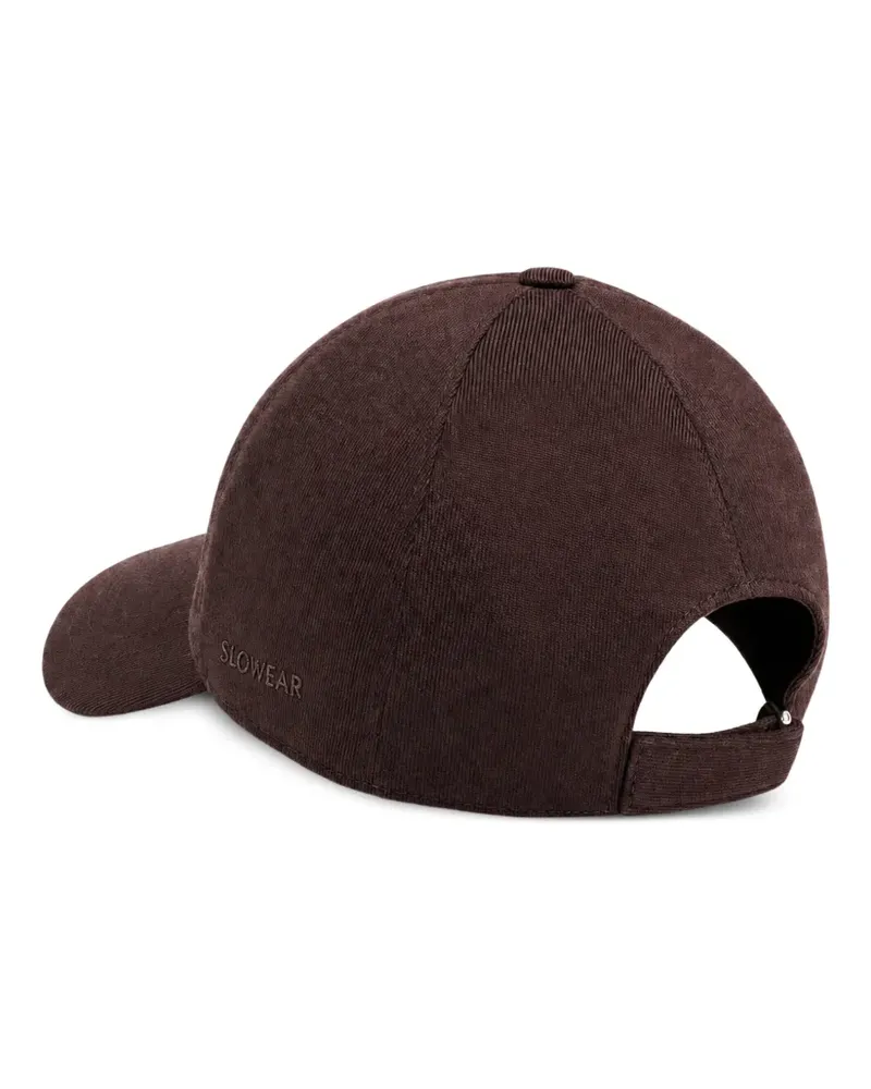 Slowear Baseballkappe in Cordoptik - Braun Braun