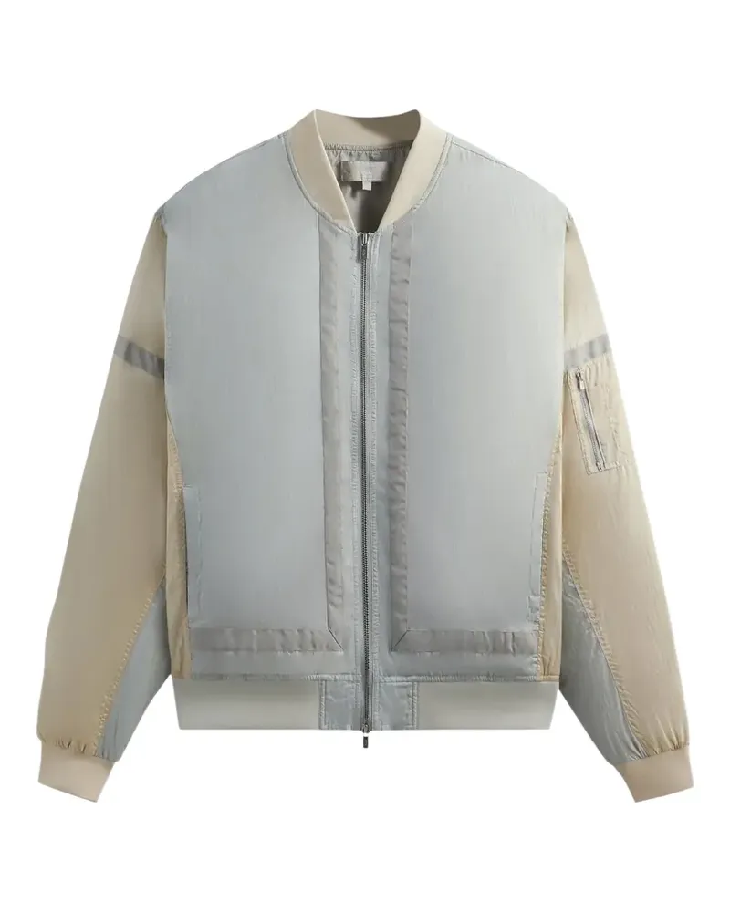 KITH washed bomber jacket - Blau Blau