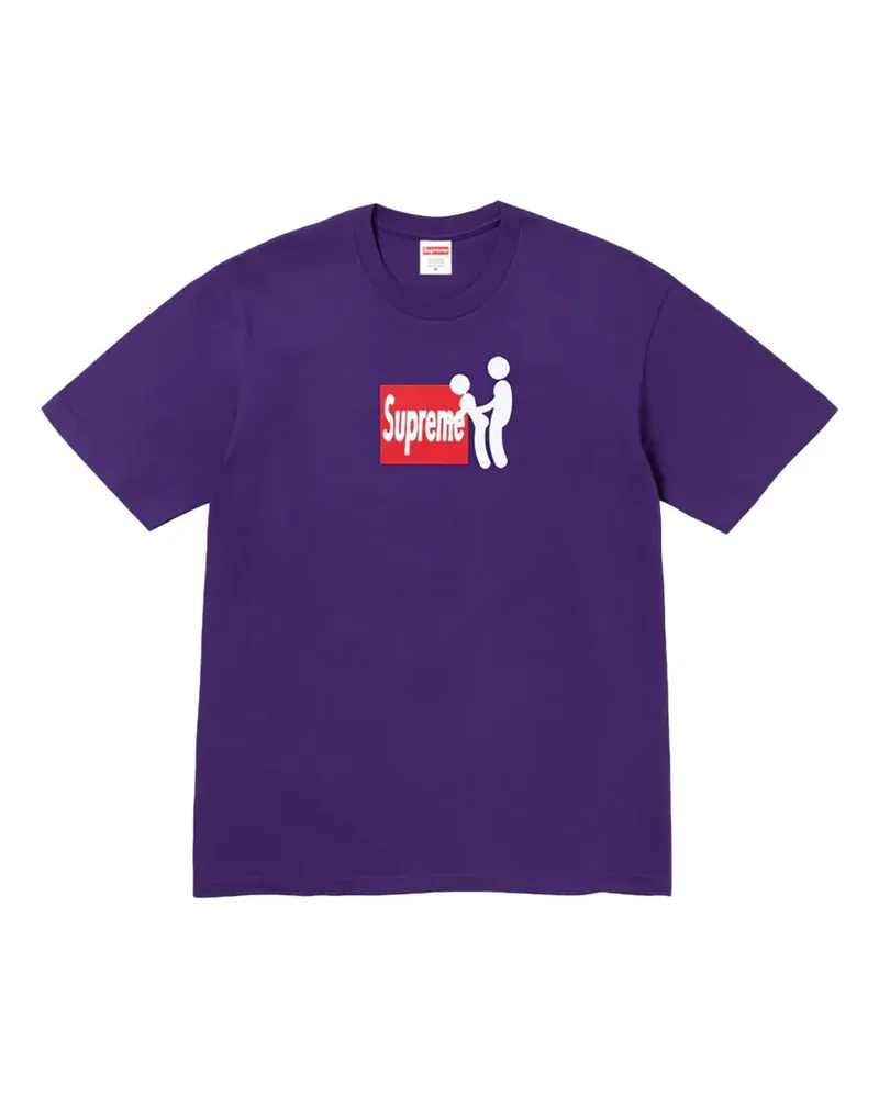 Supreme Being Stadium T-Shirt mit "Purple"-Print - Violett Violett