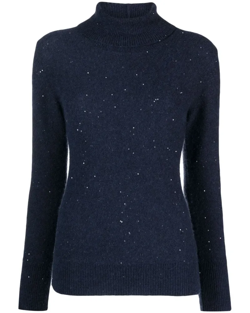 Fabiana Filippi Pullover mit Rollkragen - Blau Blau