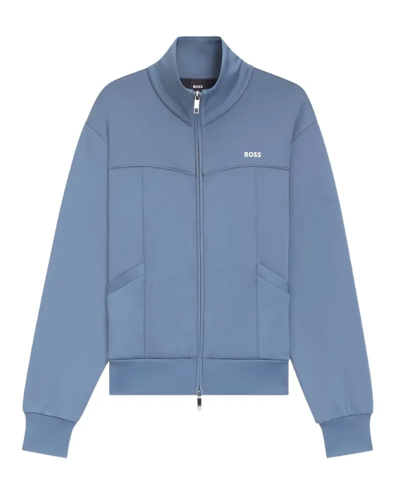 HUGO BOSS Sweatshirt mit Reißverschluss - Blau Blau