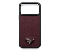 iPhone 17 Pro Max-Handyhülle mit Triangel-Logo - Rot