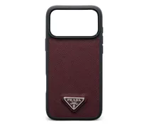 iPhone 17 Pro Max-Handyhülle mit Triangel-Logo - Rot