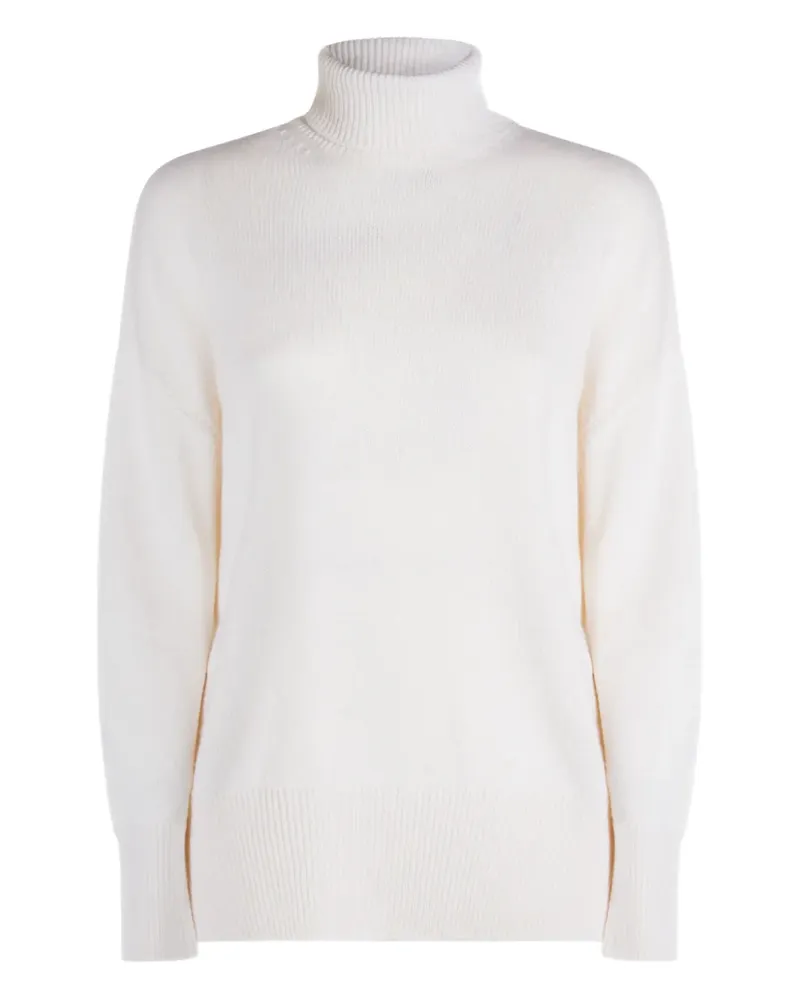 Brunello Cucinelli Gerippter Rollkragenpullover - Nude Nude