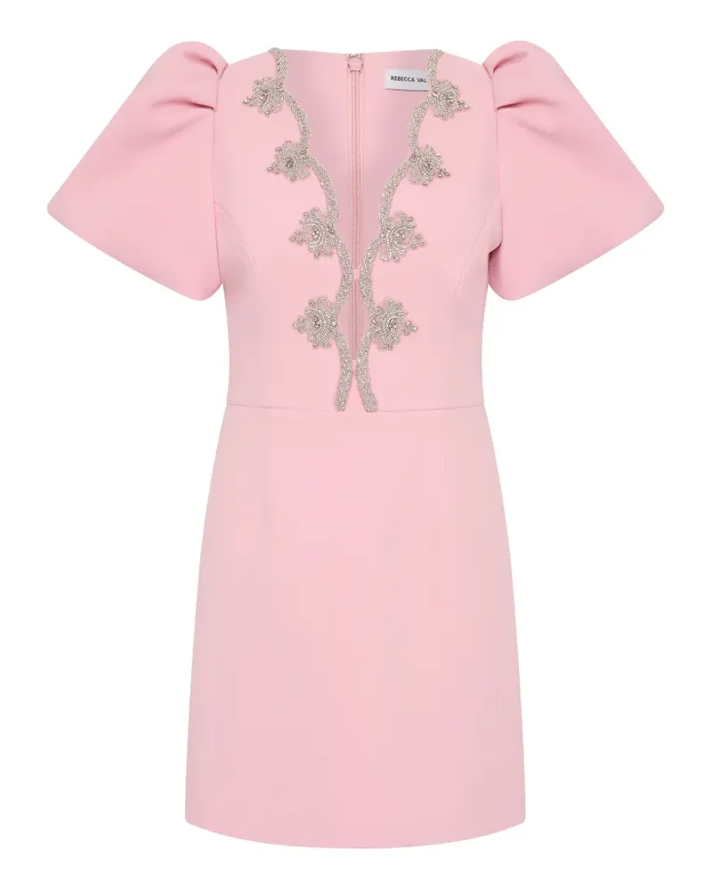 Rebecca Vallance Harlynn Kleid mit Puffärmeln - Rosa Rosa