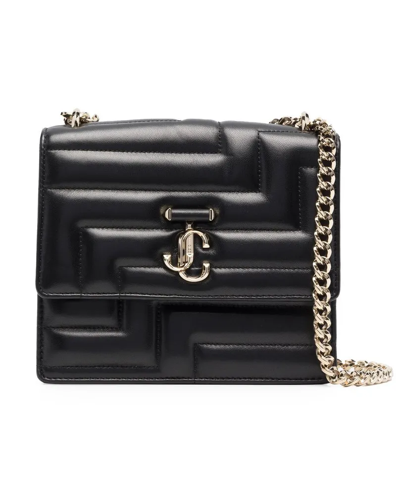 Jimmy Choo Varenne Avenue Schultertasche - Schwarz Schwarz