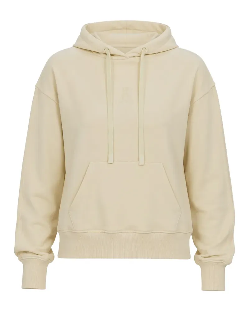 Patrizia Pepe Hoodie mit Logo-Stickerei - Nude Nude