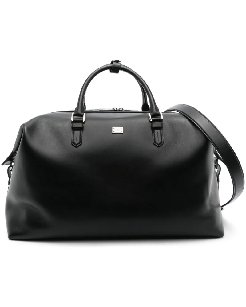 Dolce & Gabbana Reisetasche aus Leder - Blau Blau