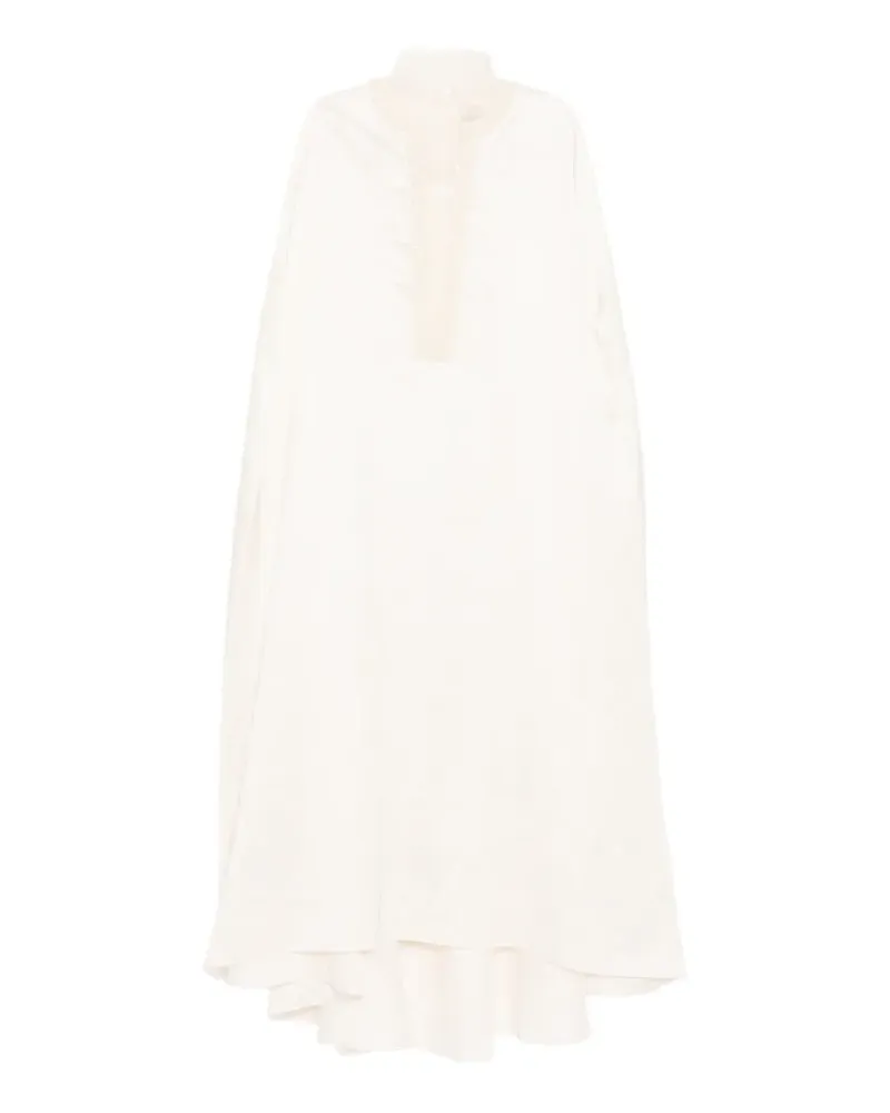 SHATHA ESSA Maxikleid mit Pailletten - Nude Nude