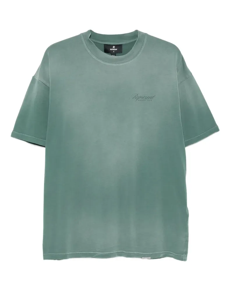 REPRESENT Owners Club Script T-Shirt - Blau Blau