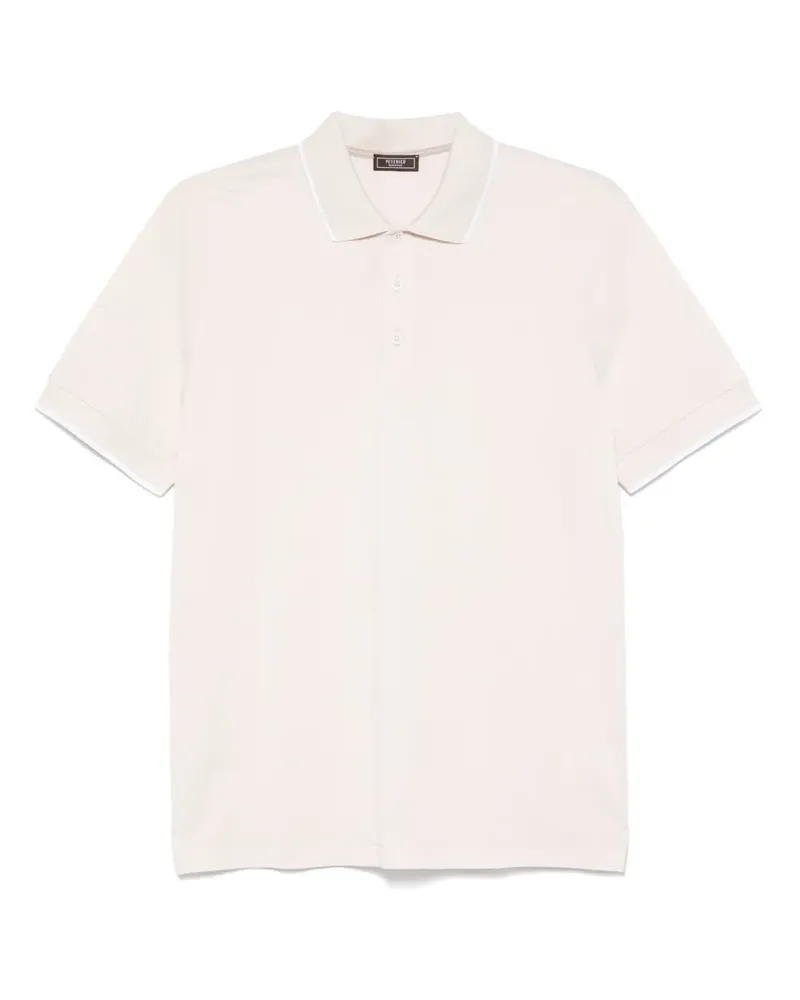 Peserico Klassisches Poloshirt - Nude Nude