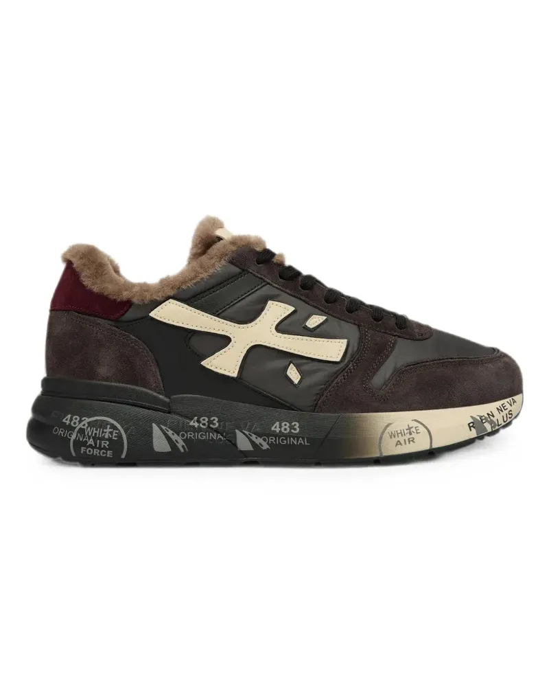 Premiata Mick shearling-lined sneakers - Braun Braun