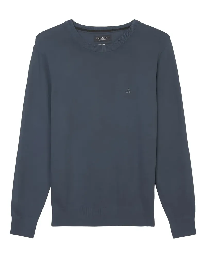 Marc O'Polo Pullover mit rundem Ausschnitt - Blau Blau