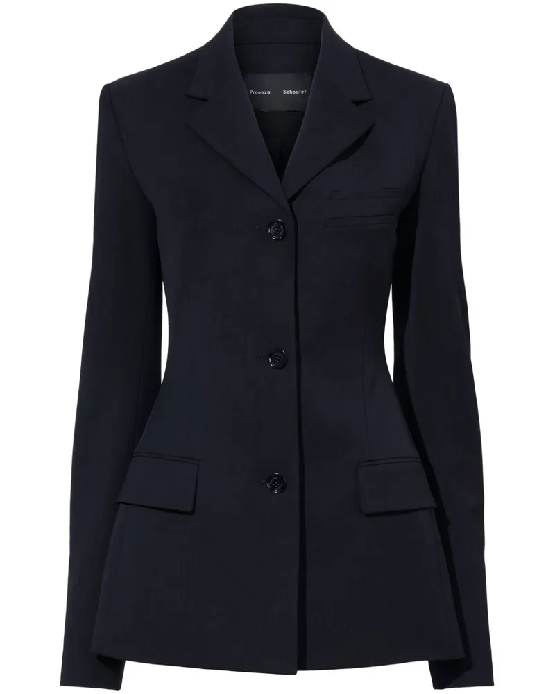 Proenza Schouler Lark Blazer - Schwarz Schwarz