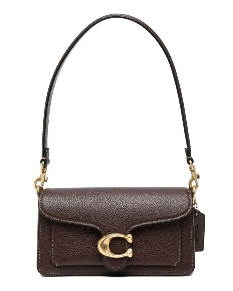Coach 20 Tabby pebbled mini bag - Braun Braun