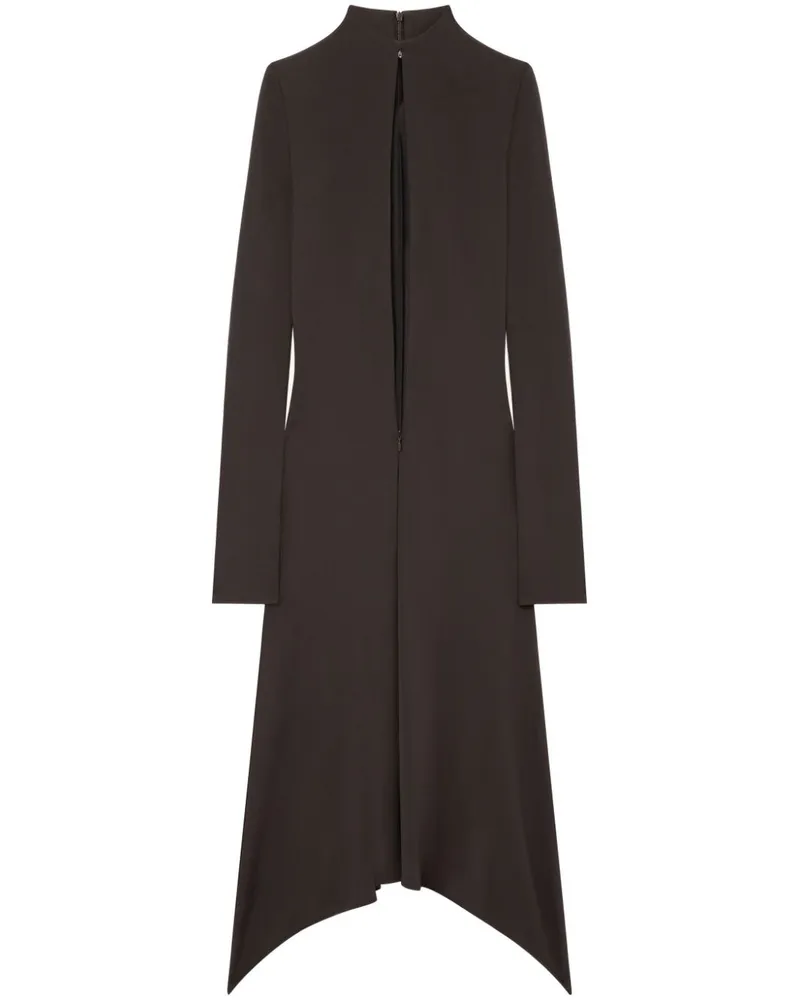 Courrèges Volcano Jersey-Midikleid - Braun Braun
