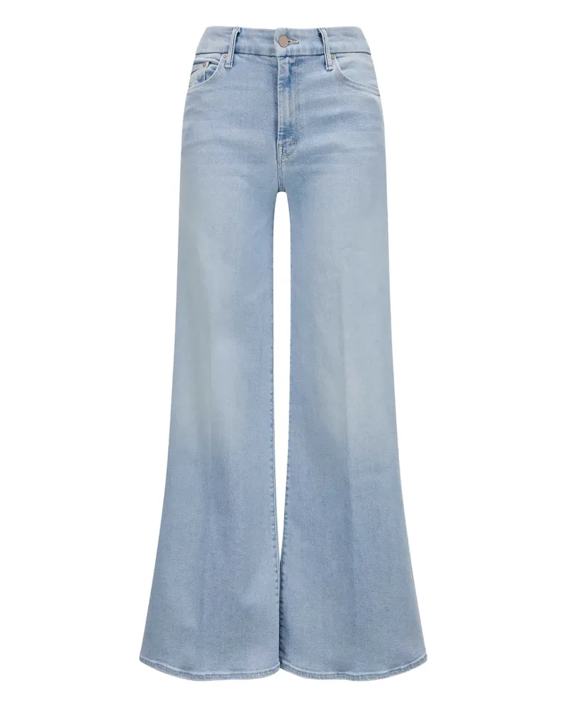 Mother belt-loops wide-leg jeans - Blau Blau