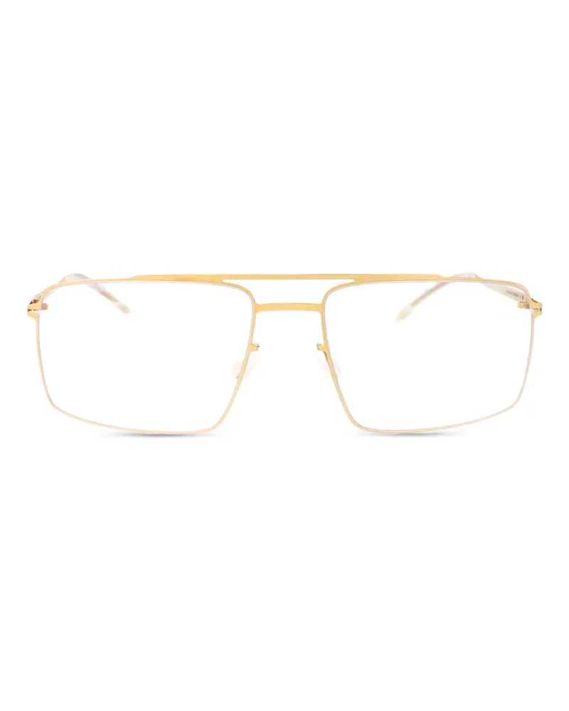 Mykita Brille mit eckigem Gestell - Gold Gold
