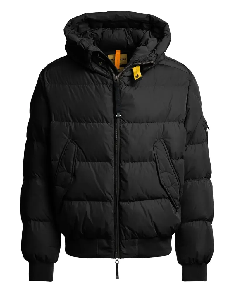 Parajumpers Gesteppte Wilmont Kapuzenjacke - Schwarz Schwarz
