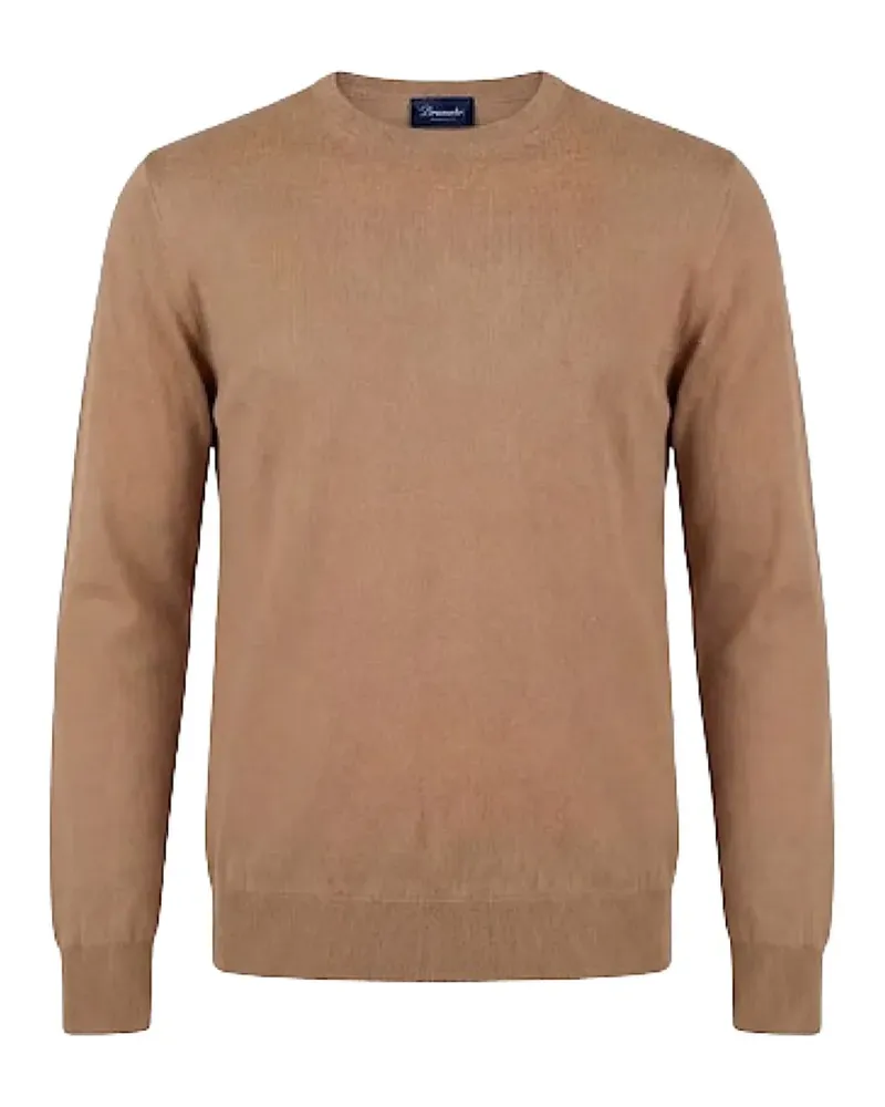 Drumohr  Pullover mit rundem Ausschnitt - Nude Nude