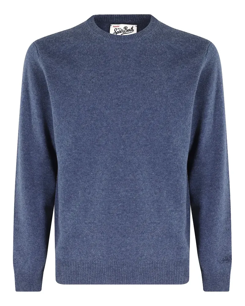 MC2 Saint Barth Regent Pullover mit Rundhalsausschnitt - Blau Blau