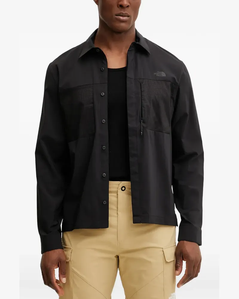 The North Face buttoned collared shirt - Schwarz Schwarz
