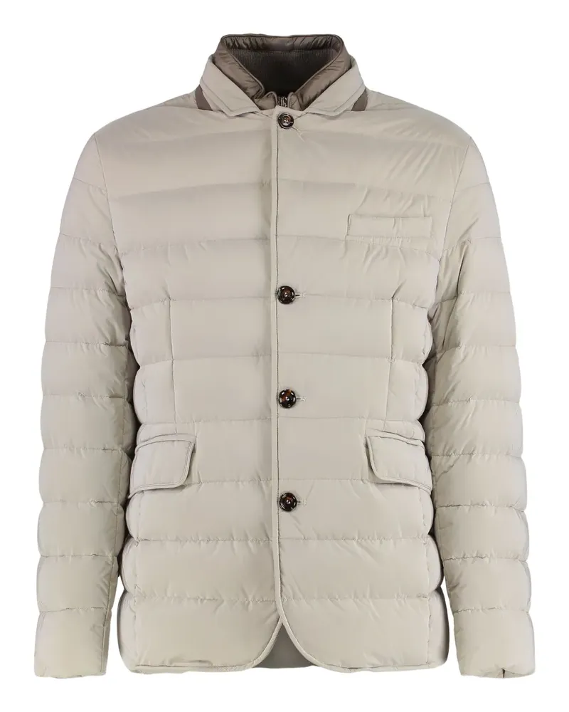 MOORER Wattierte Nomos Jacke - Nude Nude