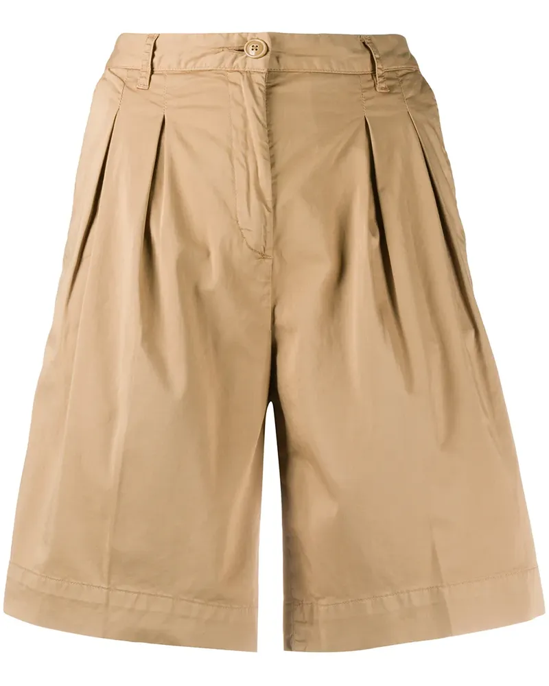 Woolrich Shorts mit weitem Bein - Nude Nude