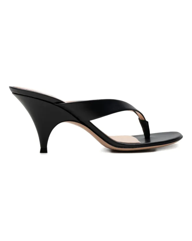 Gianvito Rossi Sofia thong sandals - Schwarz Schwarz