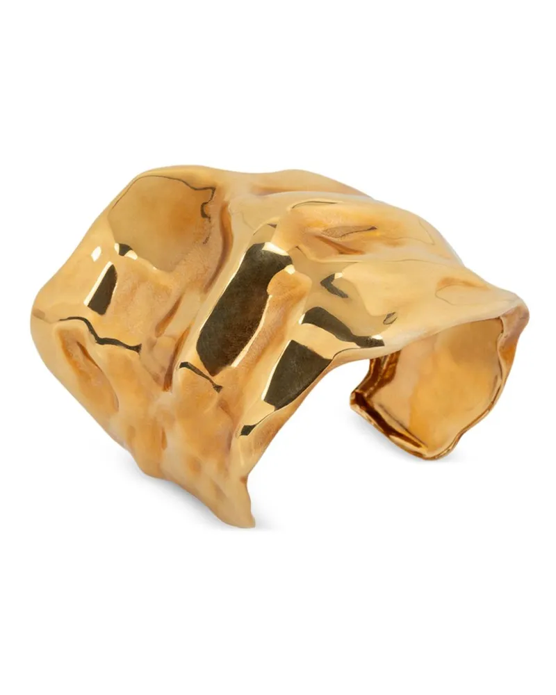 Dries van Noten Poliertes Armband - Gold Gold