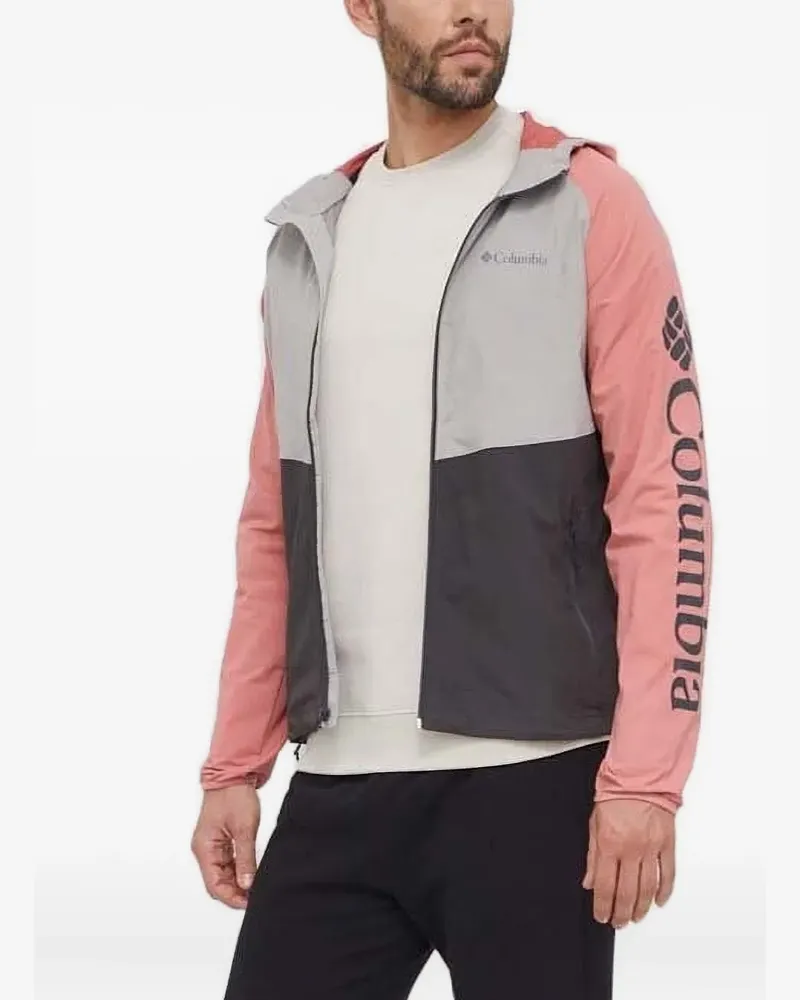 Columbia Sportswear Company Panther Creek™ Kapuzenjacke in Colour-Block-Optik - Grau Grau