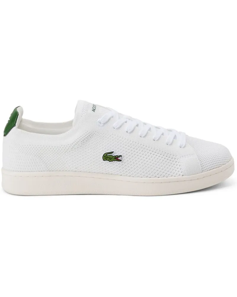 Lacoste Carnaby Piqué Mesh-Sneakers Weiß