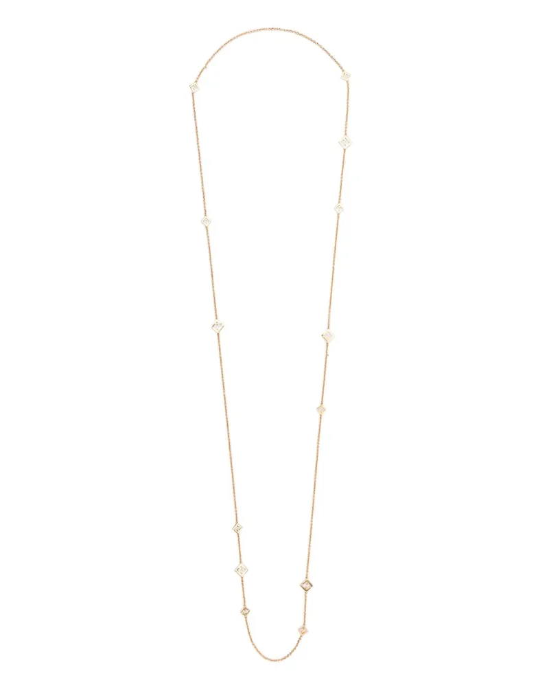 Fendi Halskette mit FF - Gold Gold