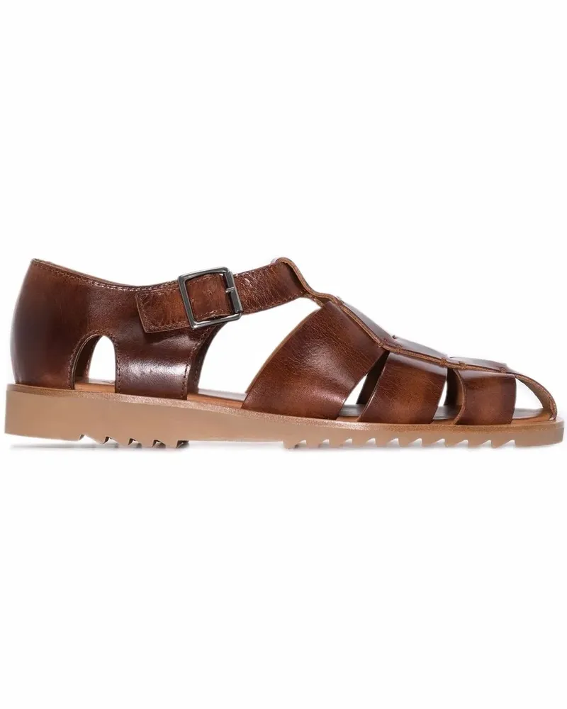 Paraboot Pacific Sandalen mit Schnalle - Braun Braun