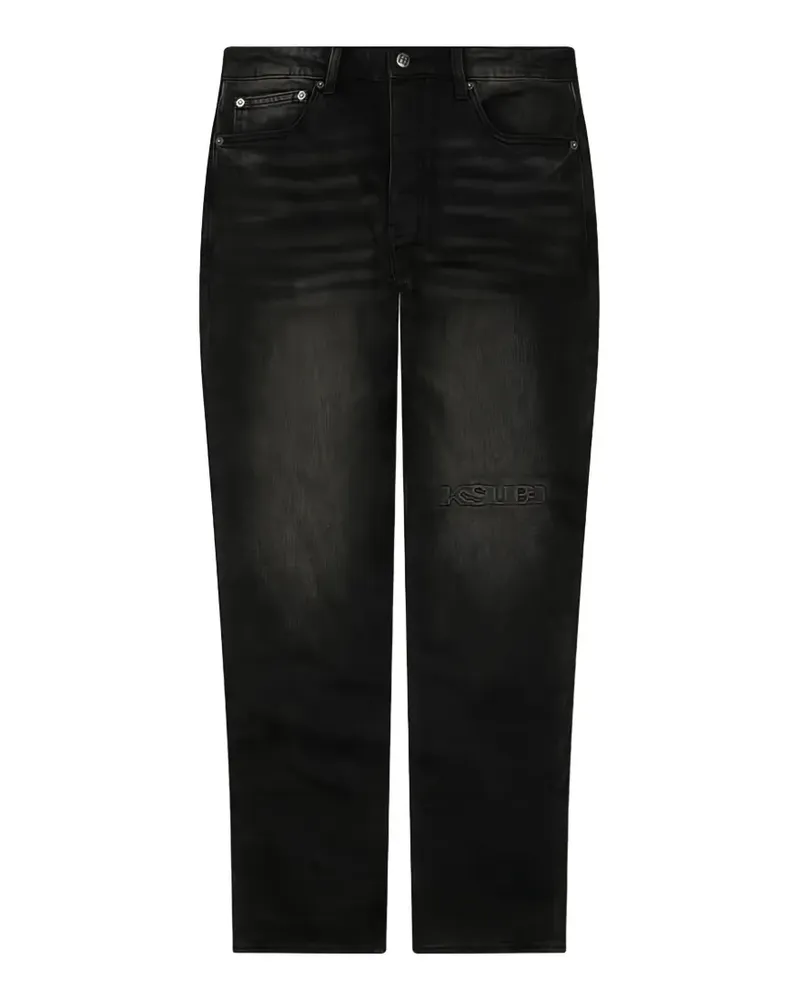 ksubi Hazlow logo-embroidered jeans - Schwarz Schwarz