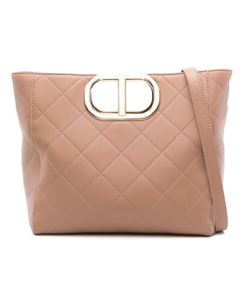 Twin-Set Lila Tote Bag - Nude Nude