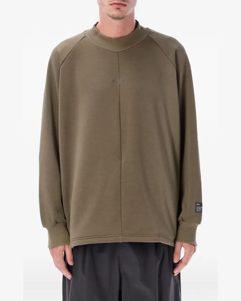 Oakley raglan-sleeve crew-neck sweatshirt - Grün Grün