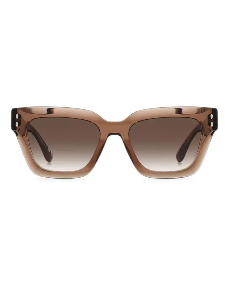 Isabel Marant Carmy square-frame sunglasses - Braun Braun