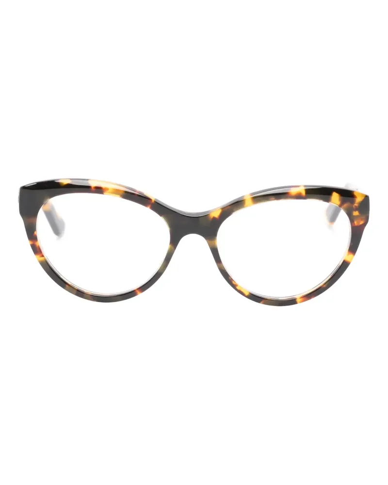 Chloé Brille mit geometrischem Gestell - Braun Braun