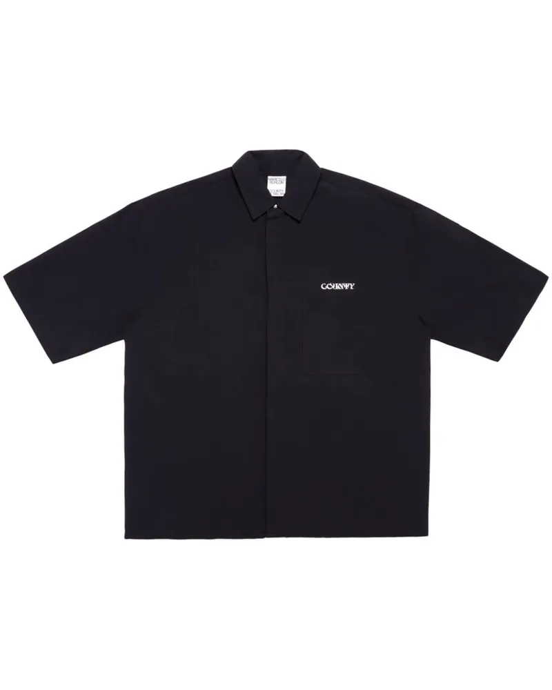 Marcelo Burlon | County of Milan Hemd mit Logo-Print - Schwarz Schwarz