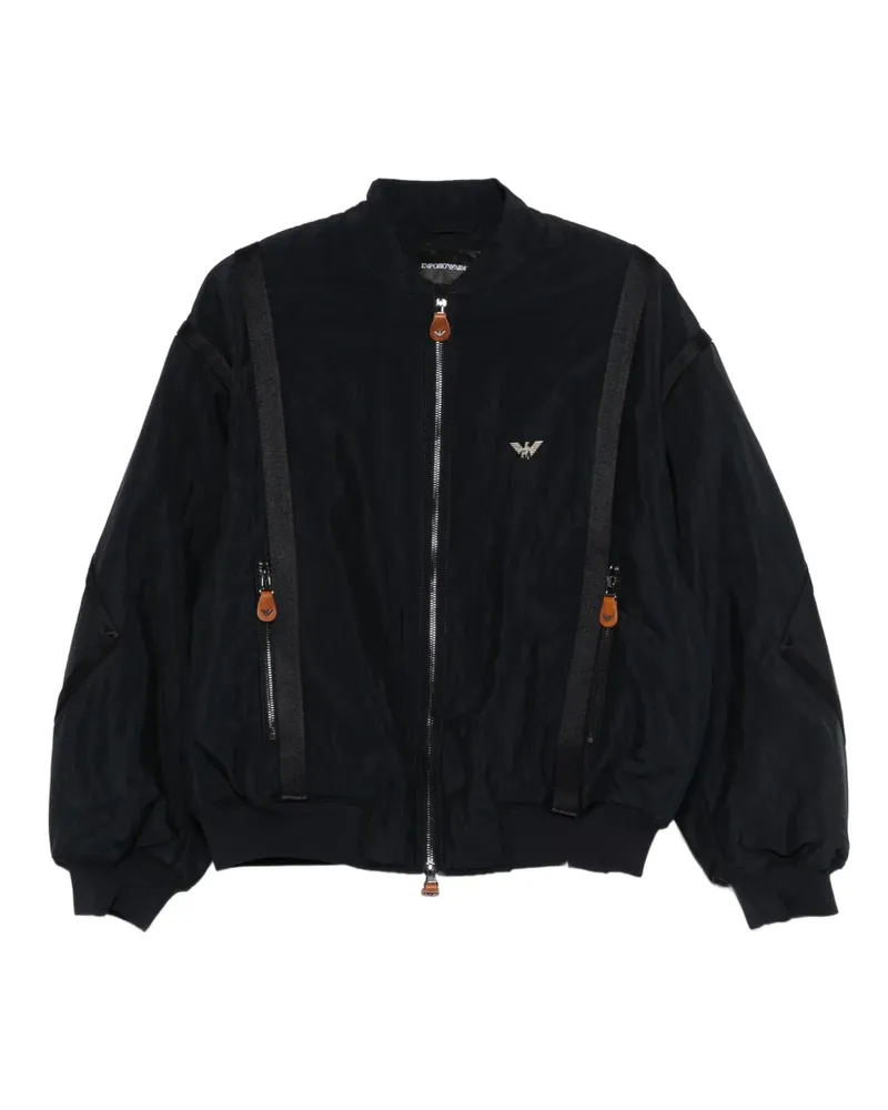 Emporio Armani zip-up jacket - Blau Blau